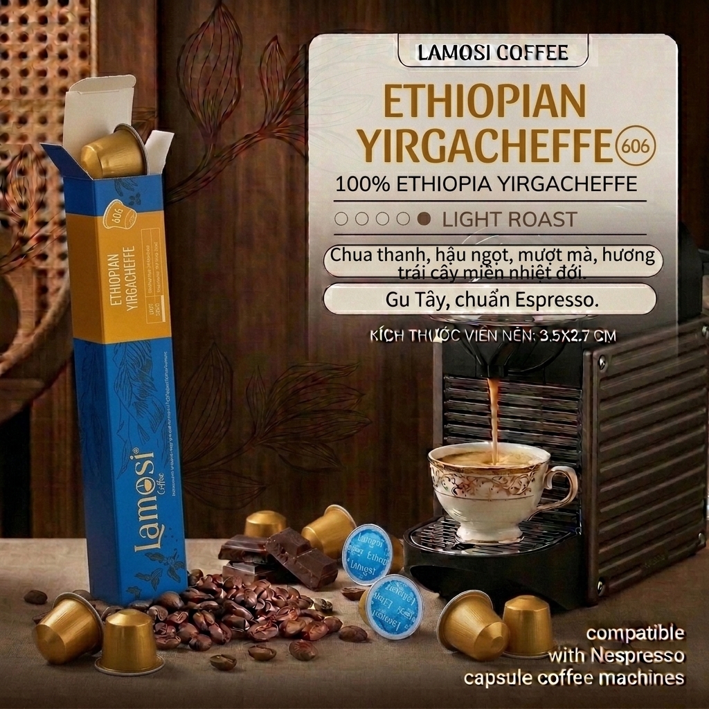 Cafe vien nen Lamosi Nespresso 606 Cafe vien nen Lamosi Nespresso 606.jpeg